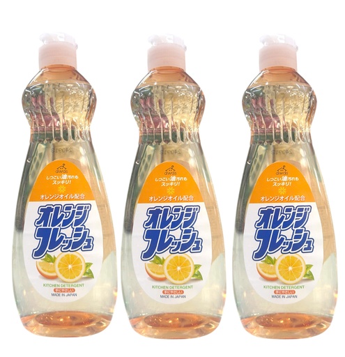 Nước Rửa Chén Hương Cam Rocket 600Ml (Mã Mới)