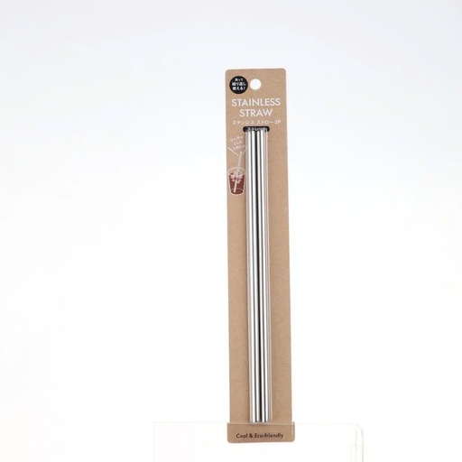 Set 2 Ống Hút Inox Echo 22Cm
