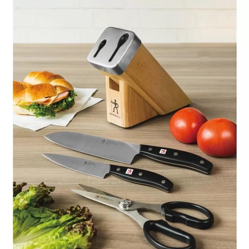 Sét Dao Tự Mài 4 Món Zwilling Gourmet Self – Sharpening block