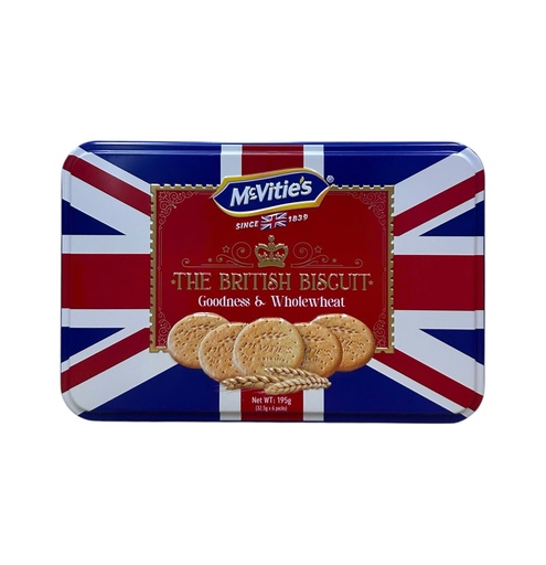 Bánh Quy Lúa Mì Nguyên Cám McVitie's 195g