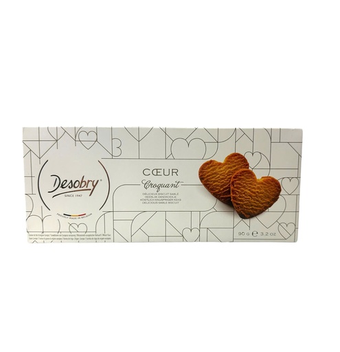 Bánh Quy Hình Trái Tim Desobry Cceur Croquant 90g