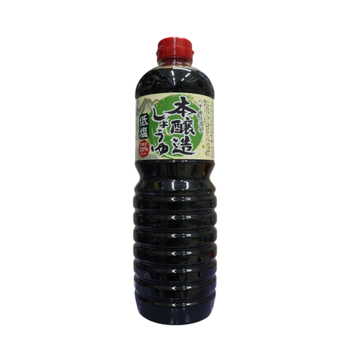 Nước Tương Thượng Hạng Giảm 25% Muối Kobe Bussan 1L (T15)