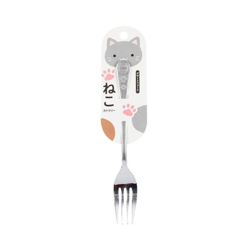 Nĩa Ăn Đồ Tráng Miệng Echo Metal Hình Con Mèo T360