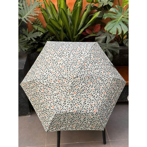 Ô Gấp Gọn Siêu Nhẹ Có Móc Treo Kaiyo, Hoạ Tiết Lá Colorful Leaf ( Lá Nhỏ )