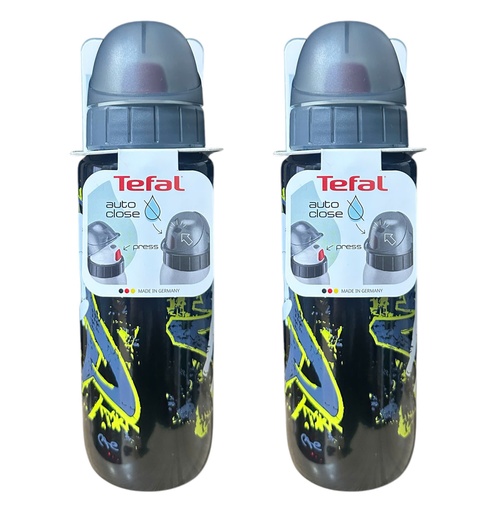 Bình Nước Tefal Drink2go Light Steel 0.6L (Black)