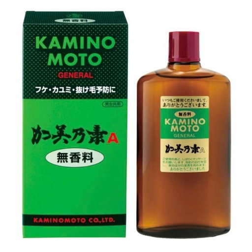 Tinh Dầu Kích Thích Mọc Tóc KAMINOMOTO General 200ml (Màu Xanh)