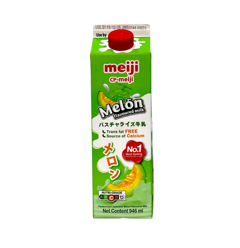 Sữa Tươi Thanh Trùng Meiji Vị Dưa Lưới 946ml