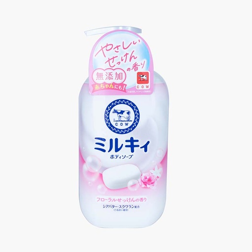 Sữa Tắm Bọt Mịn Dịu Nhẹ Cow Hương Hoa 500ml