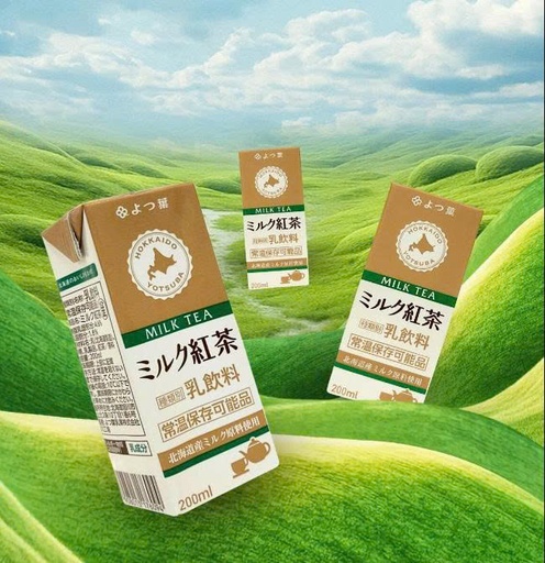 Sữa Tươi Hồng Trà Sữa Hokkaido 200ML