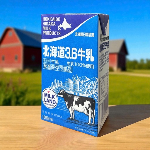 Sữa Tươi Nguyên Kem Hokkaido 1L
