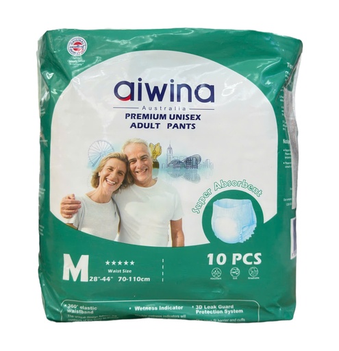 Tã Quần Người Lớn Cao Cấp Aiwina 10 Miếng Size M