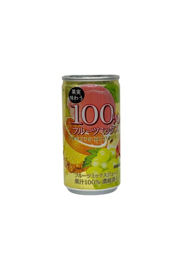 Nước Ép Trái Cây Thập Cẩm Nguyên Chất Sangaria 190g