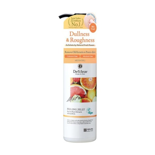 Gel Tẩy Tế Bào Chết Meishoku Detclear Vegan 180ml (Hương Trái Cây) 