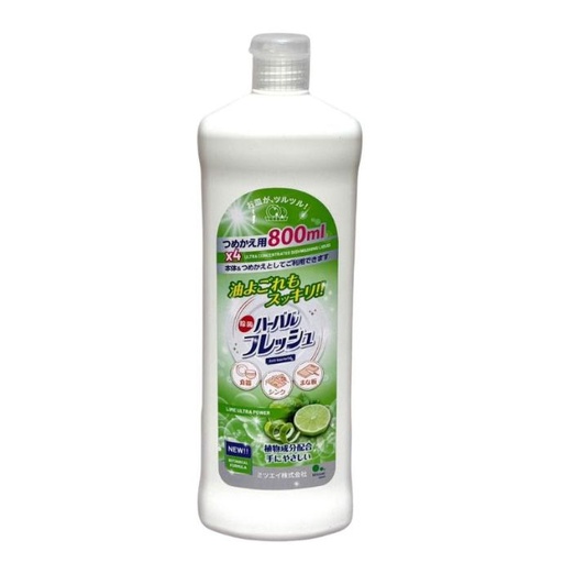 Nước Rửa Chén Đậm Đặc Hương Chanh Tươi Mitsuei 800Ml 