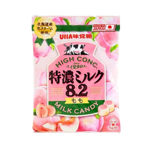 Kẹo Sữa Tokumo UHA Vị Đào