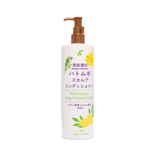 Dầu Xả Bihada Junpaku Hatomugi Hương Chanh Tươi 500ml 