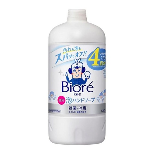 Nước Rửa Tay Bioré Hương Cam Quýt 770ml Chai Refill