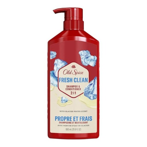Dầu Gội Xả 2in1 Old Spice Cho Nam Hương Fresh 650ml 