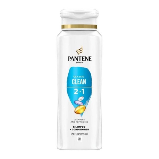 Dầu Gội Xả 2in1 Dưỡng Tóc Pantene Pro-V Classic Clean 355ml - USA