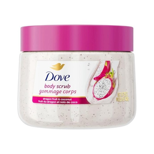 Tẩy Da Chết Dove Dragon Fruit & Coconut Body Scrub 425g 