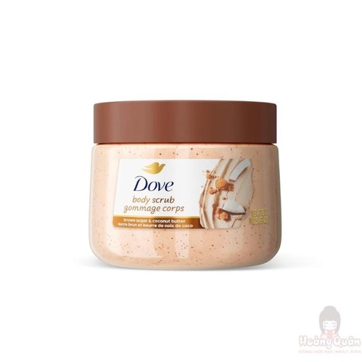 Tẩy Da Chết Dove Brown Sugar & Coconut Butter Body Scrub 425g 