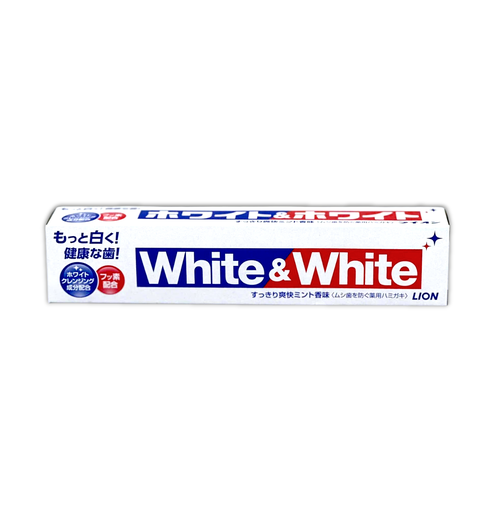 Kem Đánh Răng White & White Lion 150g (Trắng Răng)