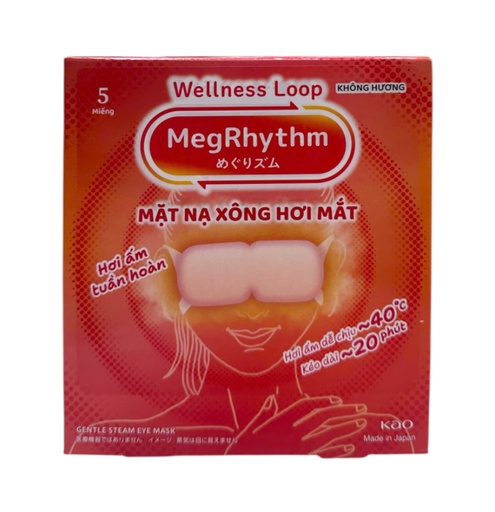 Mặt Nạ Xông Hơi Mắt MegRhythm 5M