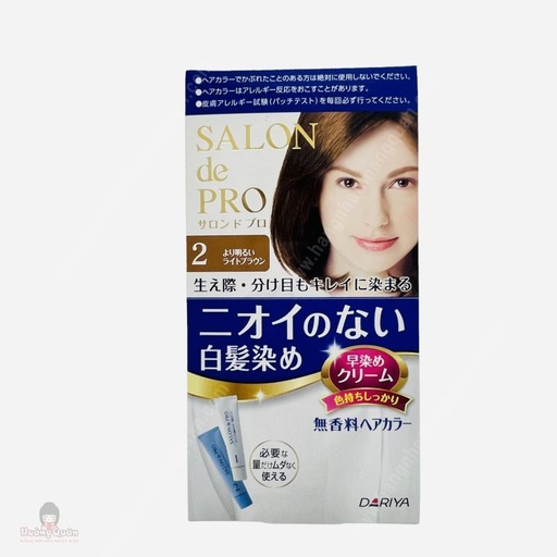 Thuốc Nhuộm Tóc Phủ Bạc Salon De Pro