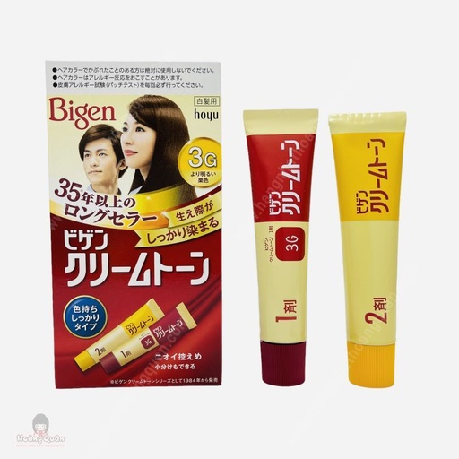 Thuốc Nhuộm Tóc Phủ Bạc Bigen G