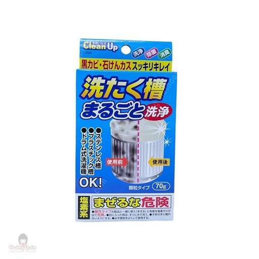 Bột Tẩy Vệ Sinh Lồng Giặt CleanUp 70g