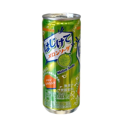 Nước Soda Sangaria Hajitte Melon Dưa Lưới 250g