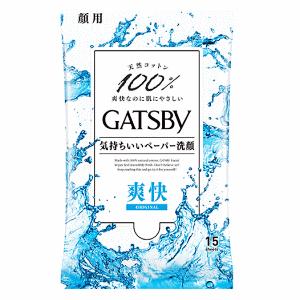 Khăn Giấy Ướt Lau Mặt Gatsby Sạch Da - Giảm Nhờn 42M